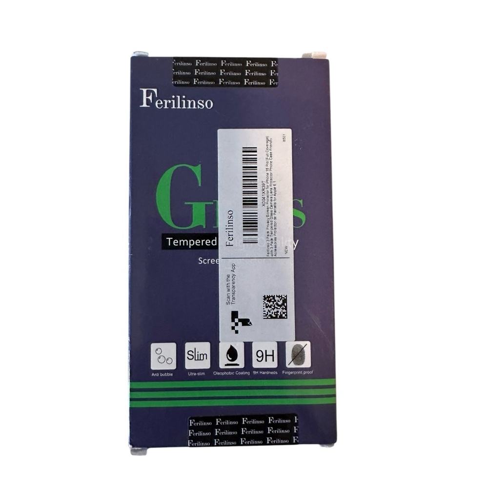 iPhone 15 pro tempered glass screen protector‎ pk 3